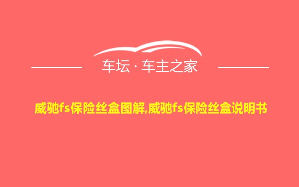 威驰fs保险丝盒图解,威驰fs保险丝盒说明书