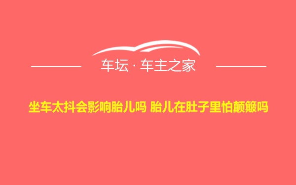 坐车太抖会影响胎儿吗 胎儿在肚子里怕颠簸吗