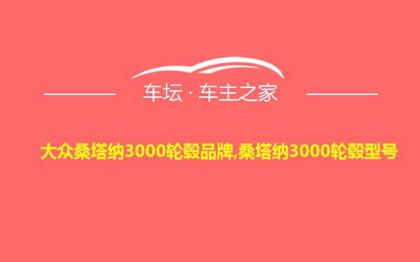 大众桑塔纳3000轮毂品牌,桑塔纳3000轮毂型号