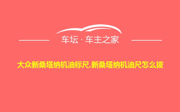 大众新桑塔纳机油标尺,新桑塔纳机油尺怎么拔