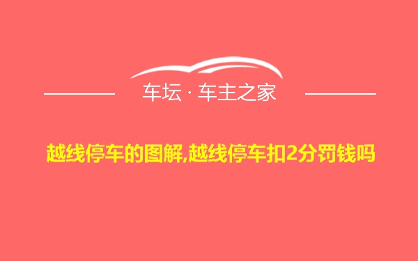 越线停车的图解,越线停车扣2分罚钱吗