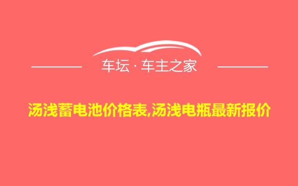 汤浅蓄电池价格表,汤浅电瓶最新报价