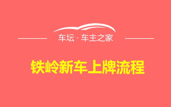 铁岭新车上牌流程