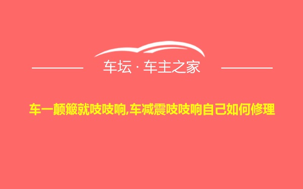 车一颠簸就吱吱响,车减震吱吱响自己如何修理