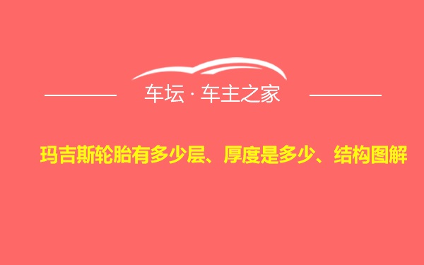 玛吉斯轮胎有多少层、厚度是多少、结构图解