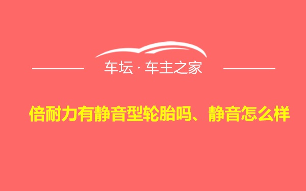 倍耐力有静音型轮胎吗、静音怎么样