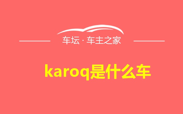 karoq是什么车