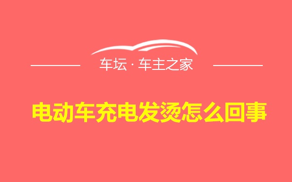 电动车充电发烫怎么回事