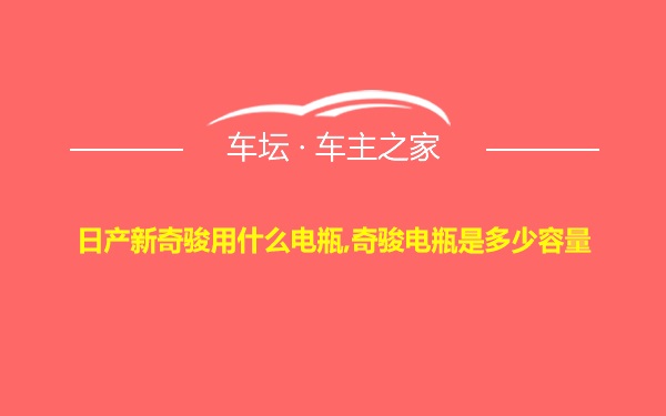 日产新奇骏用什么电瓶,奇骏电瓶是多少容量