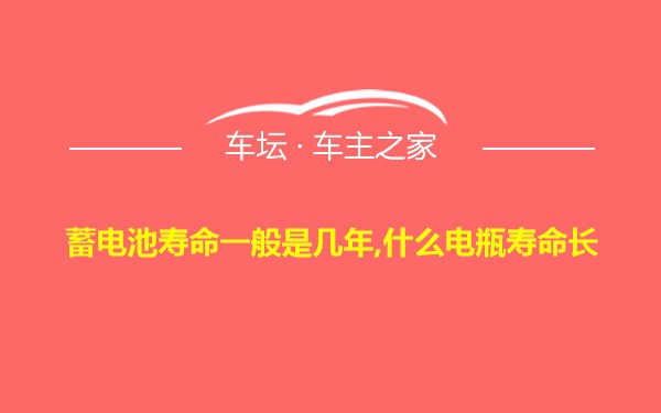 蓄电池寿命一般是几年,什么电瓶寿命长