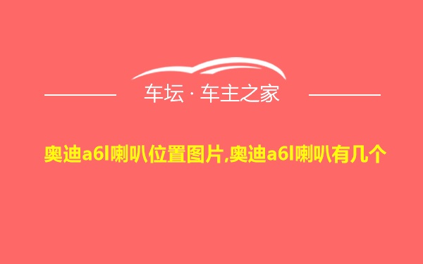 奥迪a6l喇叭位置图片,奥迪a6l喇叭有几个