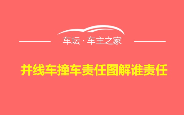 并线车撞车责任图解谁责任