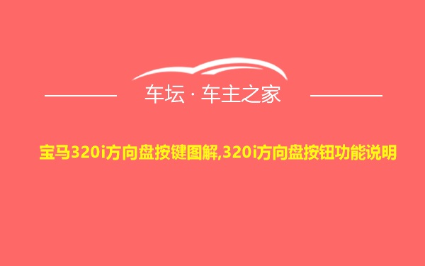 宝马320i方向盘按键图解,320i方向盘按钮功能说明