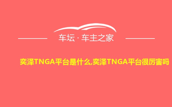 奕泽TNGA平台是什么,奕泽TNGA平台很厉害吗