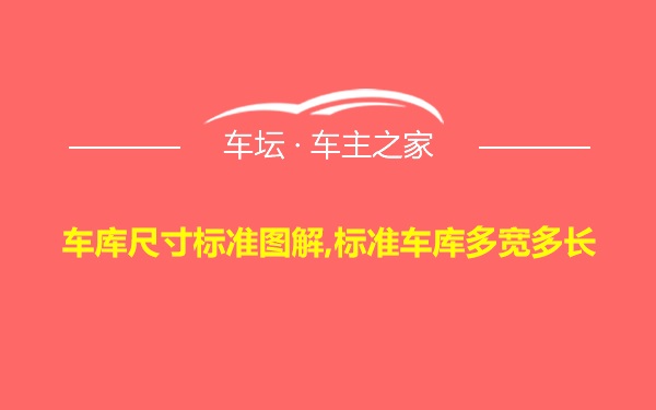 车库尺寸标准图解,标准车库多宽多长